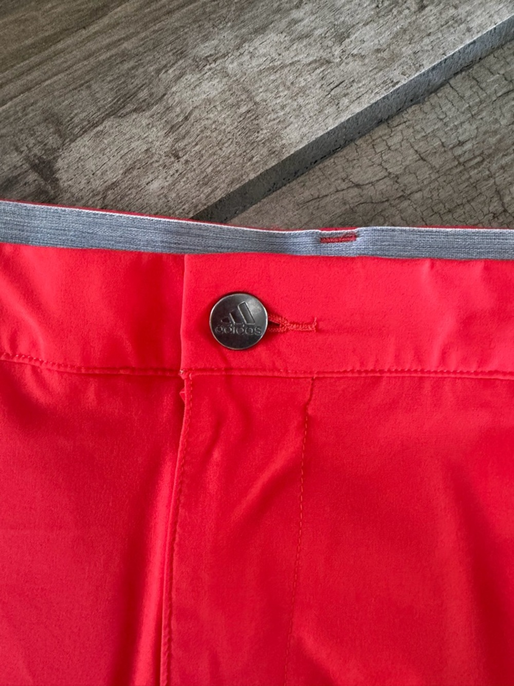 Adidas Men's Golf Shorts, Vibrant Orange, Size 42 - Picture 3 of 7